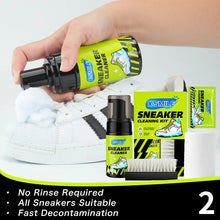 Cargar imagen en el visor de la galería, X-SMILE Shoe Care Kit (1 Set): Shoe Cleaning and Care Kit Including Dry Cleaner, Stain Removal Wipes, Basketball Shoe Cleaner, and Dedicated Brushes