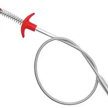 Cargar imagen en el visor de la galería, 4-Claw Flexible Drain Grabber Tool, 78.74In Bendable Pipe Clog Remover for Bathroom &amp; Household Use
